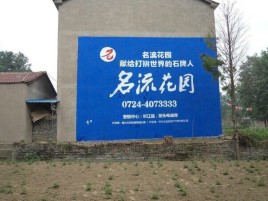 志丹墙体广告在乡镇、农村市场的媒体优势