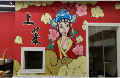 志丹墙体彩绘的发展和应用